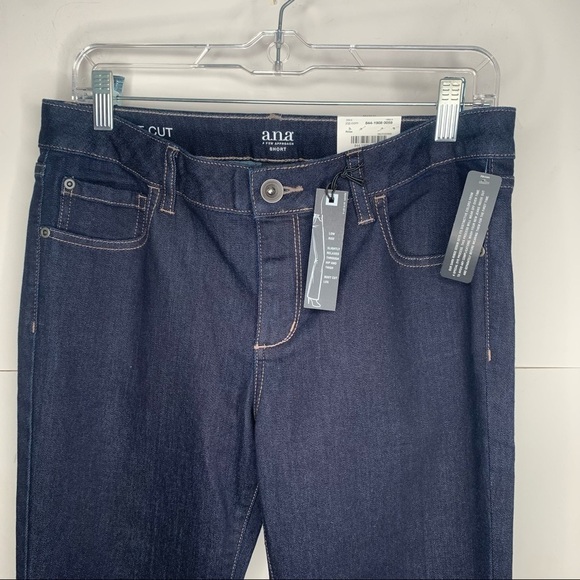 New Ana Bootcut Medium wash jeans size 29/8 short denim Mid Rise BNWT - Picture 2 of 5
